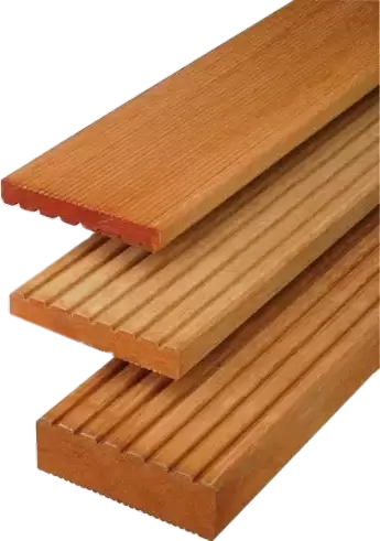 Decking profile of bengkirai wood become symbol of Solid Wood company