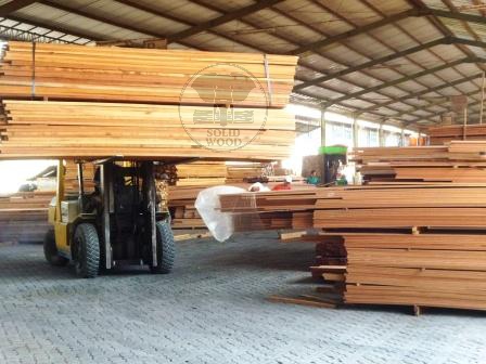 wood decking export preparation