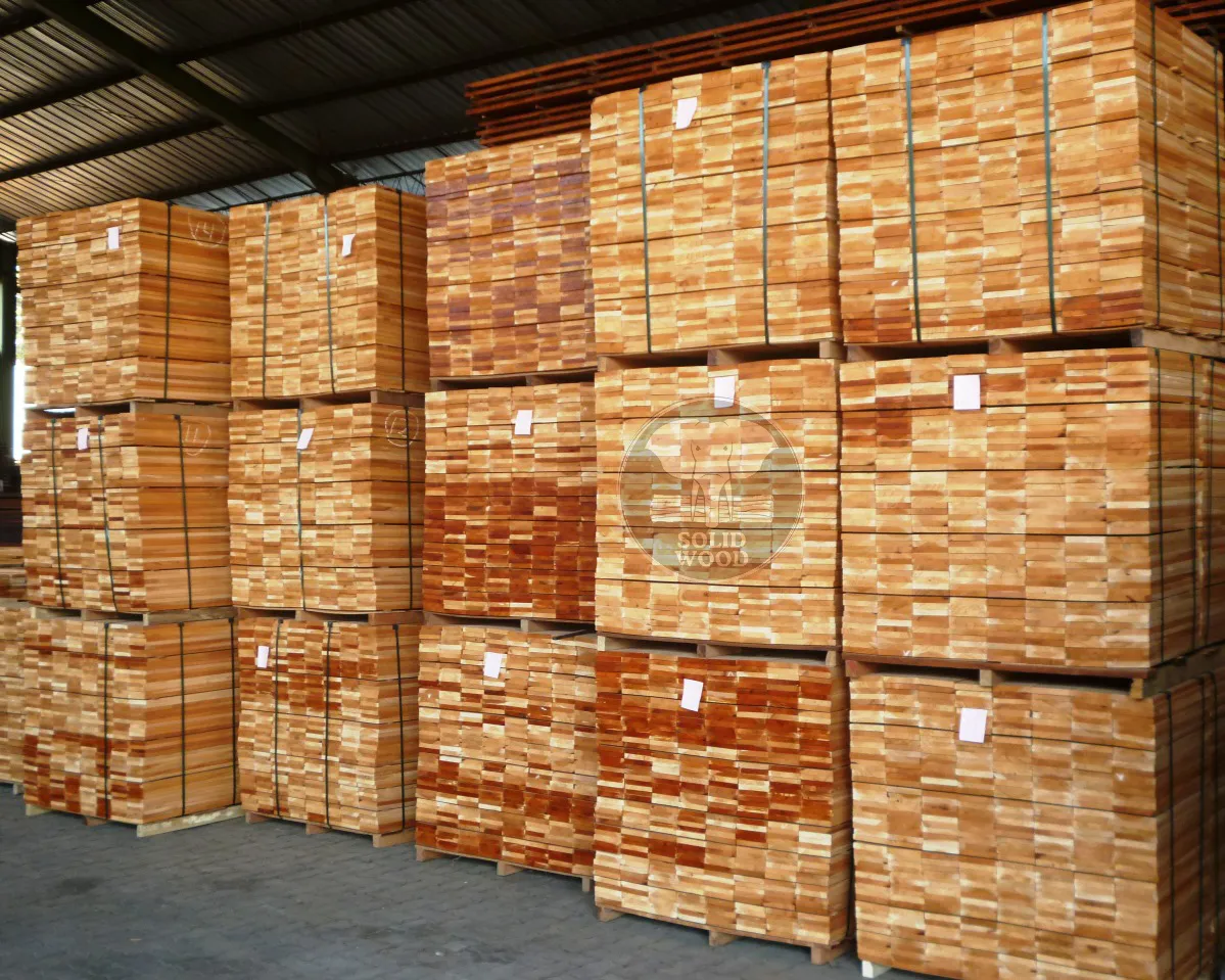 S4S wood lumber stack