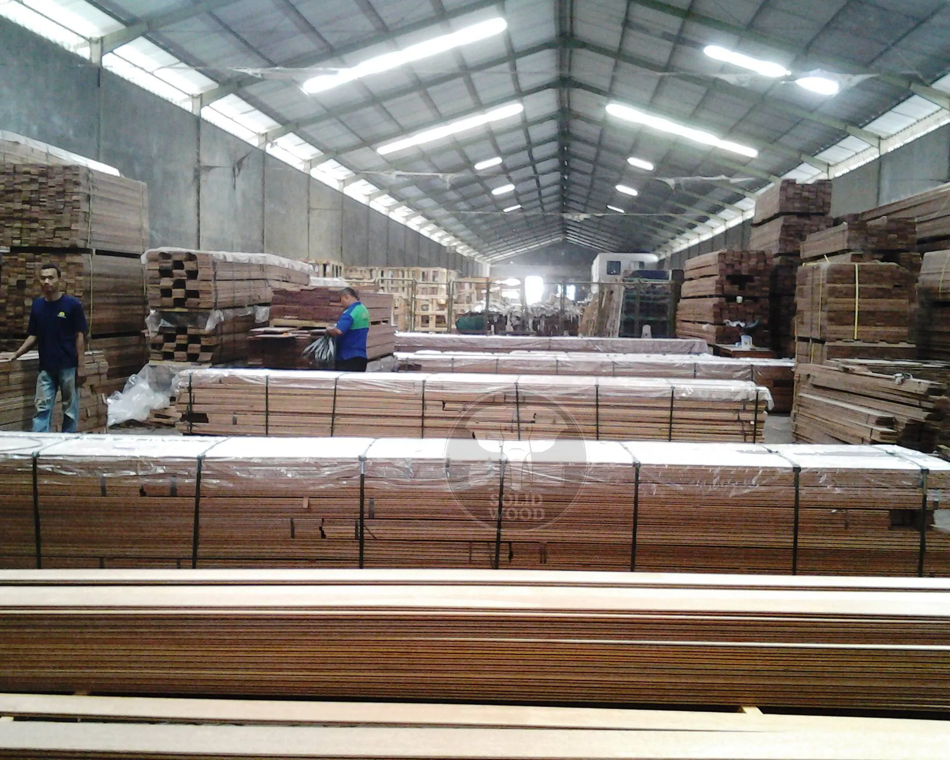 solid wood activities at factory