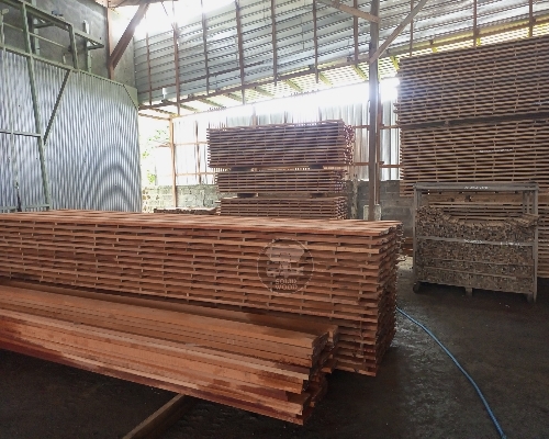 prepare red balau wood decking